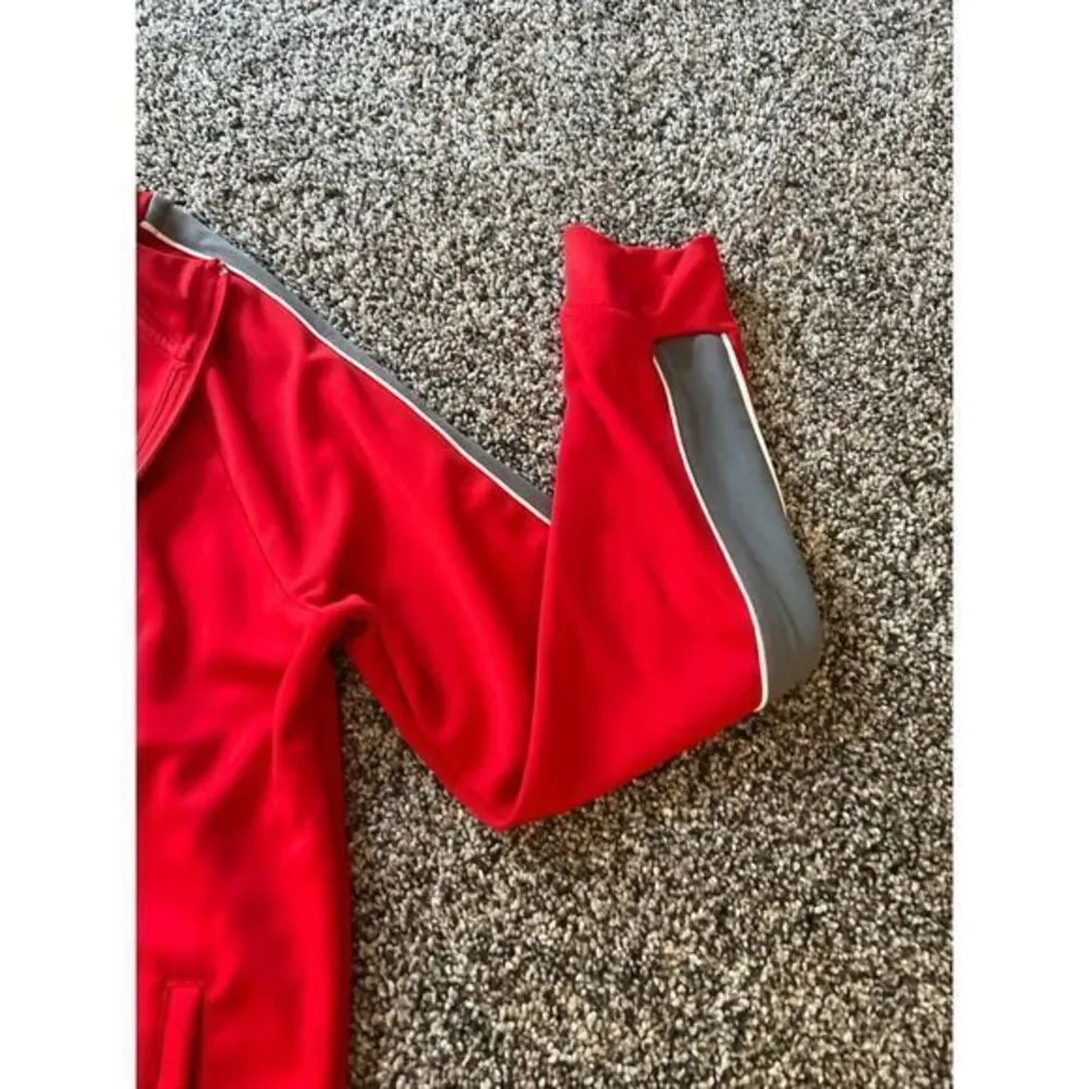 Cat & Jack Boys Red track jacket‎ size 8/10